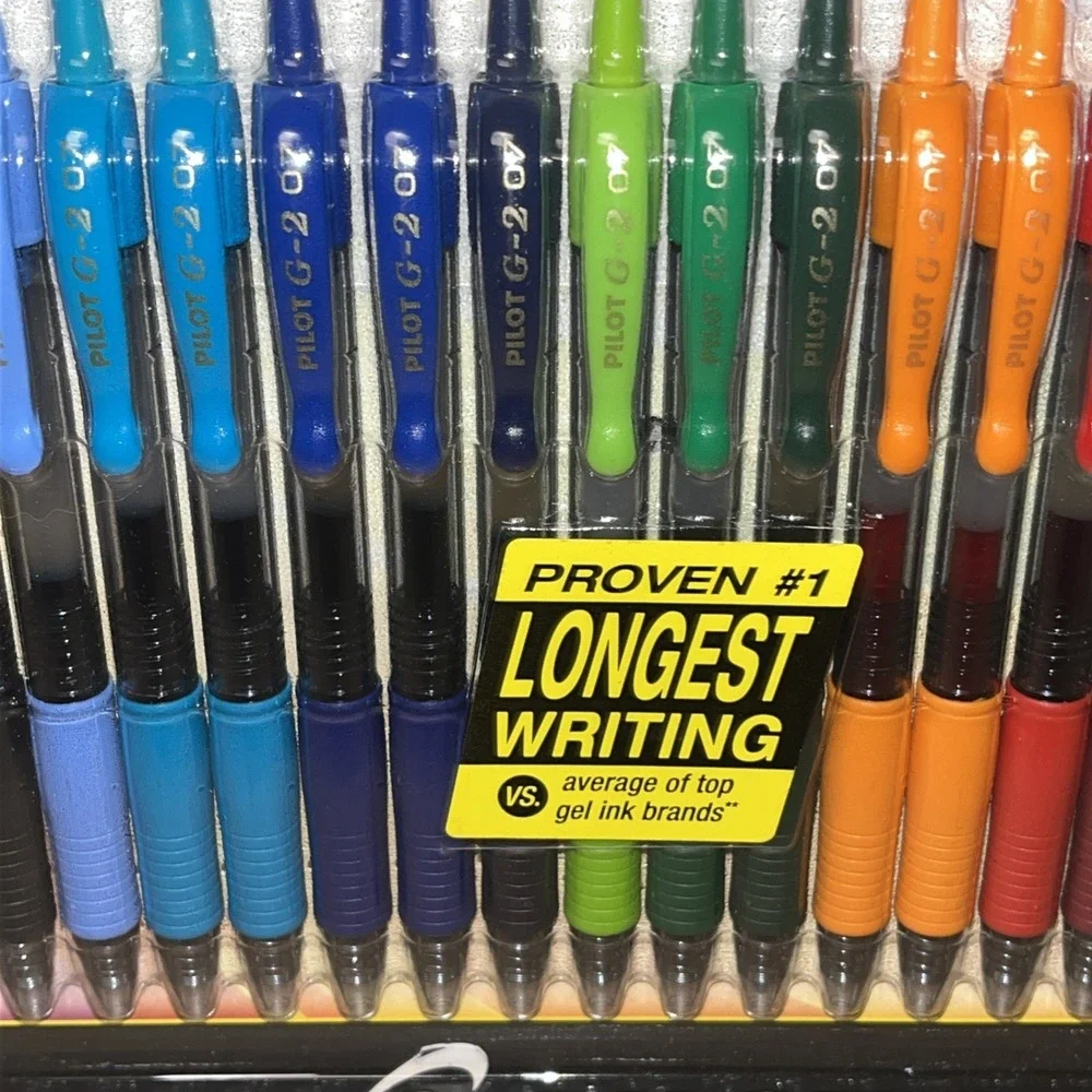 Pilot G2 Retractable Premium Gel Ink Set | 20 Pens | Assorted 0.7mm | G27200